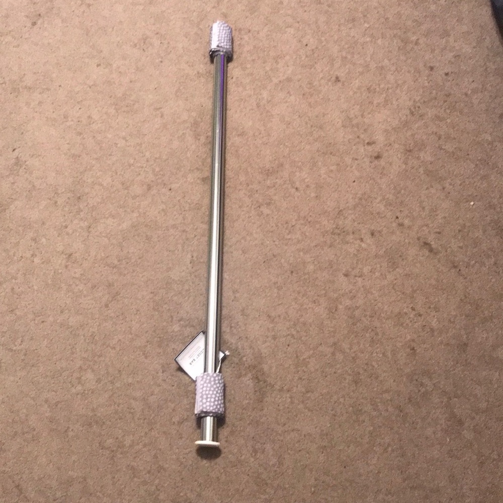 Double hanging closet bar from pottery barn dorm